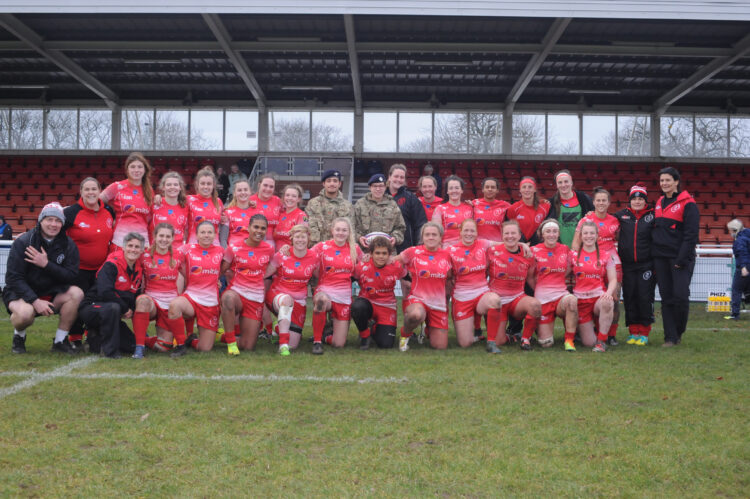 Army Women beat the British Police 20-15 at Aldershot as they opened their 2021/22 season.