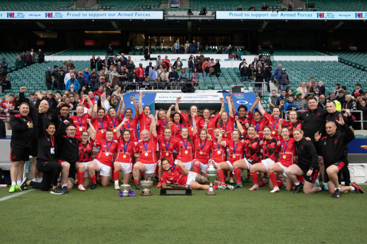 The Babcock Interservice Championship Army vs Navy Rugby match at Twickenham Stadium on Saturday 13th May 2023